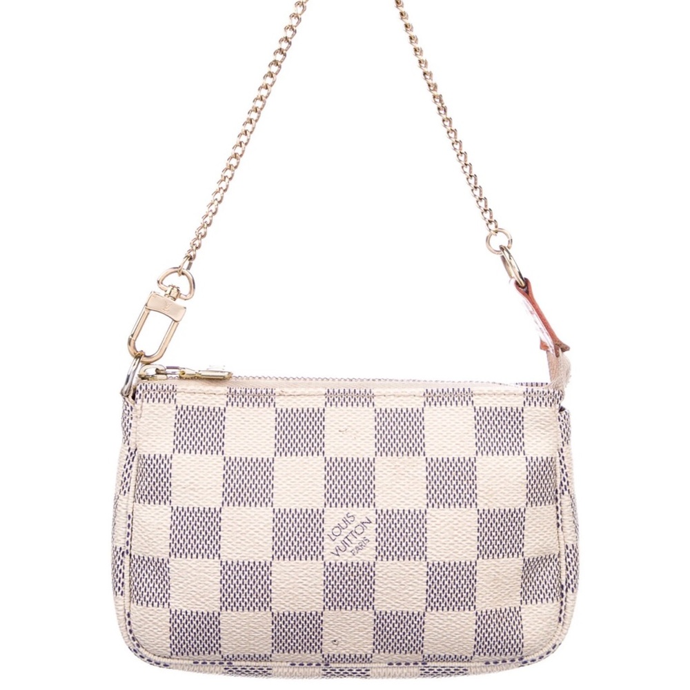 LOUIS VUITTON
Damier Azur Mini Pochette Accessoires